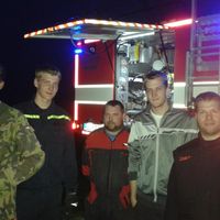 zásah SDH Smolotely při požáru automobilu 31.3.2014