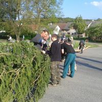 stavění májky a pálení čarodejnic 30.4.2014
