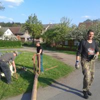 stavění májky a pálení čarodejnic 30.4.2014