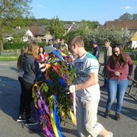 stavění májky a pálení čarodejnic 30.4.2014