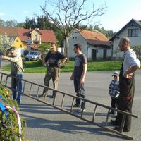 stavění májky a pálení čarodejnic 30.4.2014