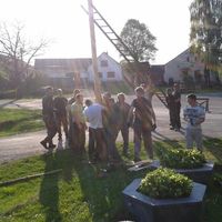 stavění májky a pálení čarodejnic 30.4.2014