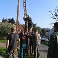 stavění májky a pálení čarodejnic 30.4.2014