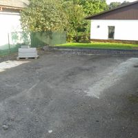 úprava prostransví pod kontejnery červenec 2014