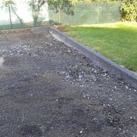 úprava prostransví pod kontejnery červenec 2014