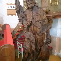 nalezená socha Sv.Václava - Maková