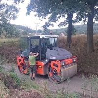 nové asfaltové povrchy na cestách na Bohostice a k ČOV